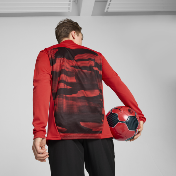 Buzo pre-partido AC Milan para hombre, For All Time Red-PUMA Black, large-ARG