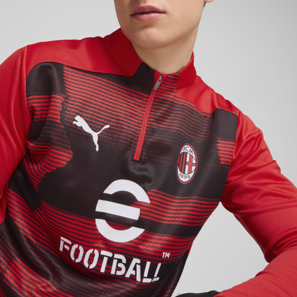 Buzo pre-partido AC Milan para hombre, For All Time Red-PUMA Black, large-ARG