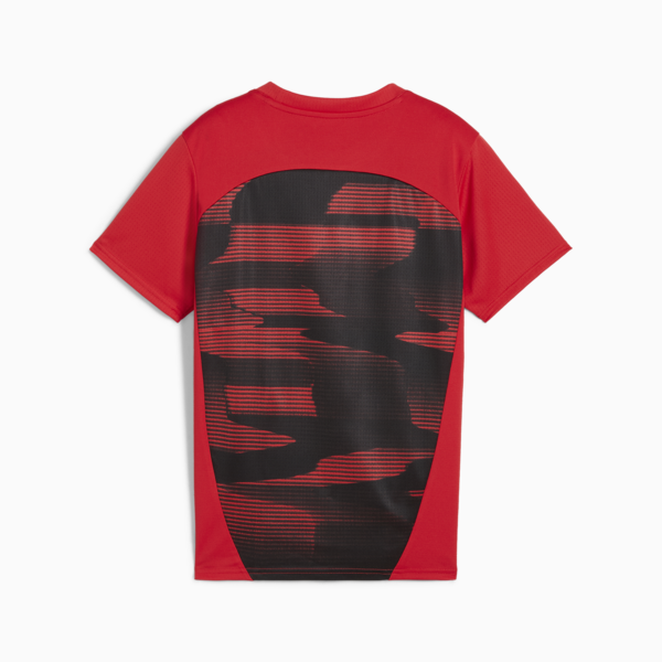 AC Milan Pre-match Short Sleeve Jersey Youth, For All Time Red-PUMA Black, large-MEX