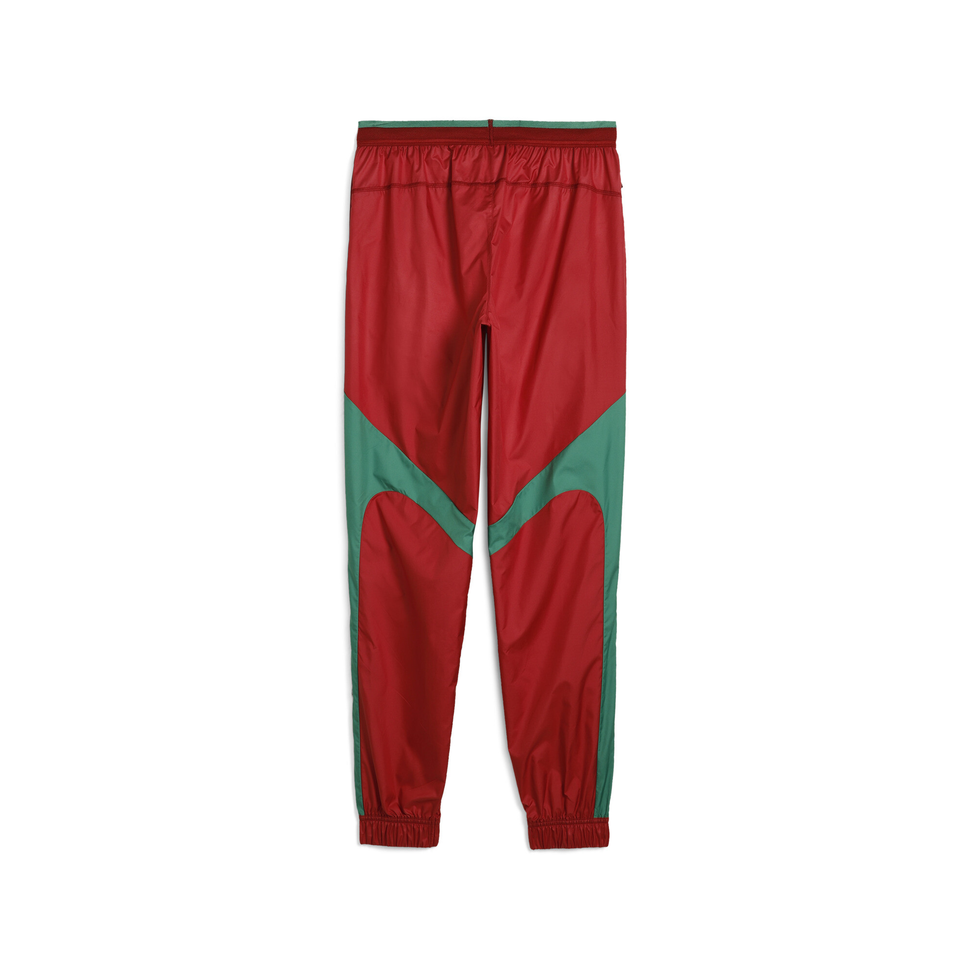 Men's Puma Morocco Pre-match Woven Pants, Red, Size 3XL, Clothing