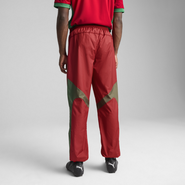 Morocco Pre-match Woven Pants Men, Intense Red-Archive Green, large-ZAF