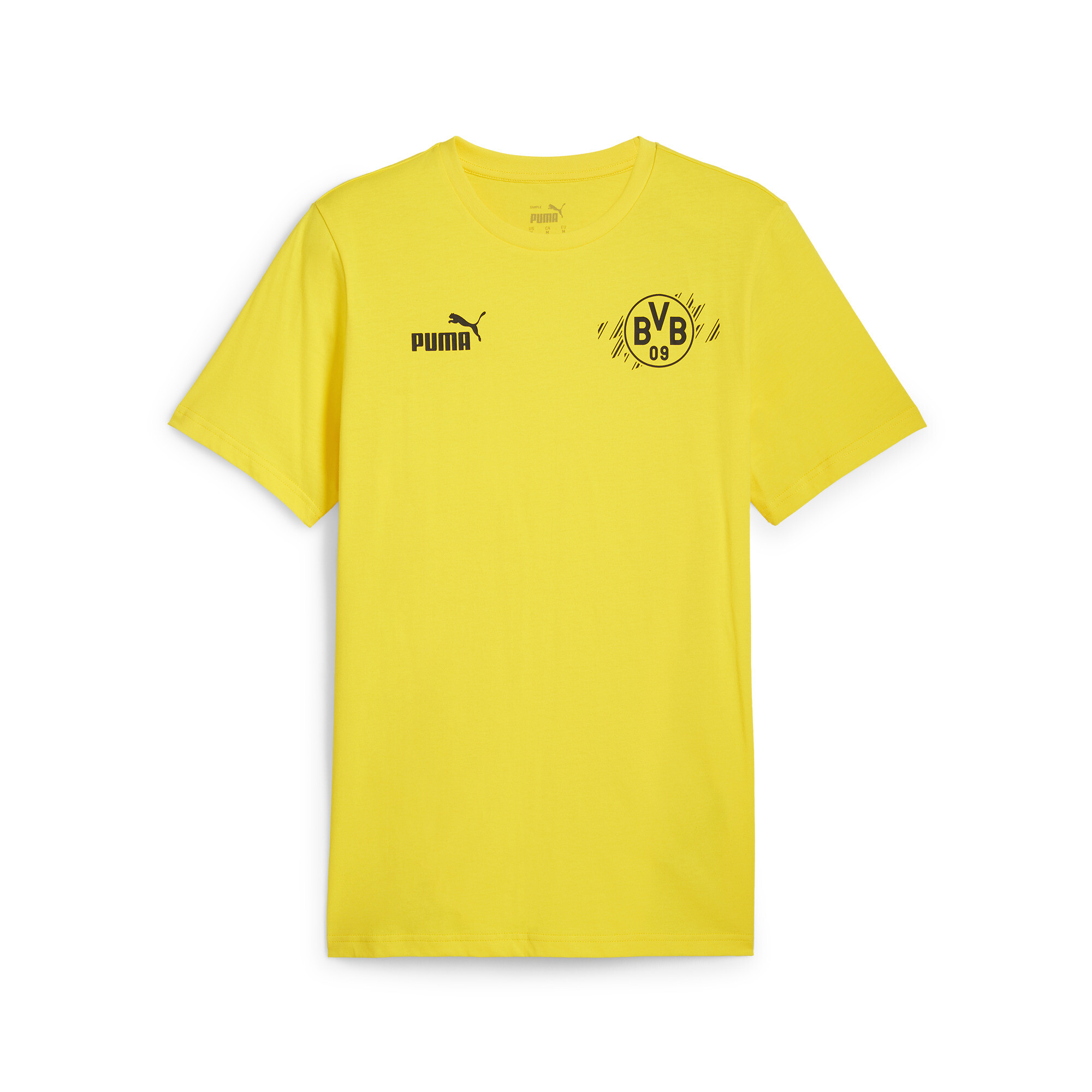 Puma Borussia Dortmund ftblCULTURE T-Shirt Herren | Mit Other Pattern | Faster Yellow/Black | Größe: L