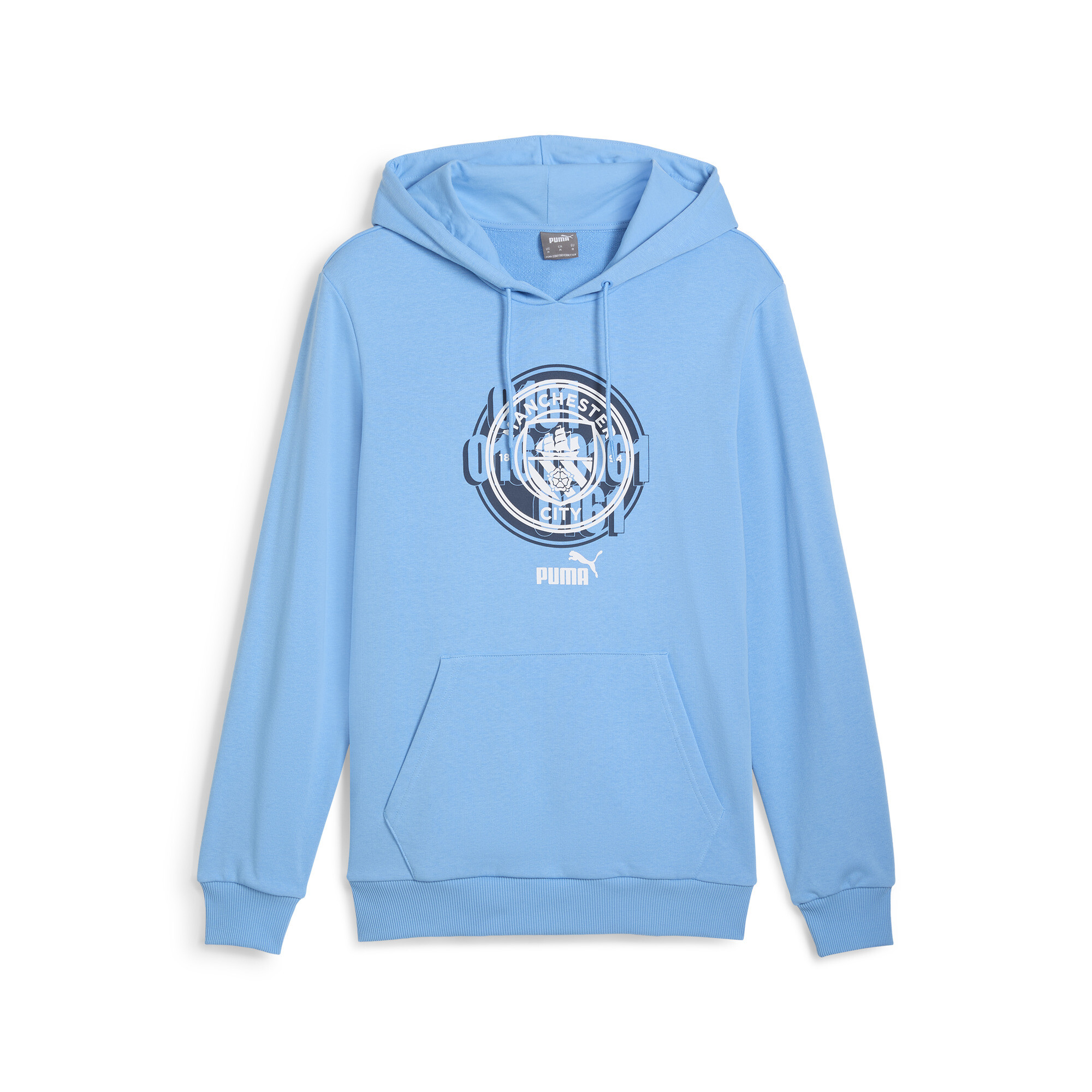 Puma Manchester City F.C. ftblCULTURE Hoodie Herren | Light Blue | Größe: 3XL