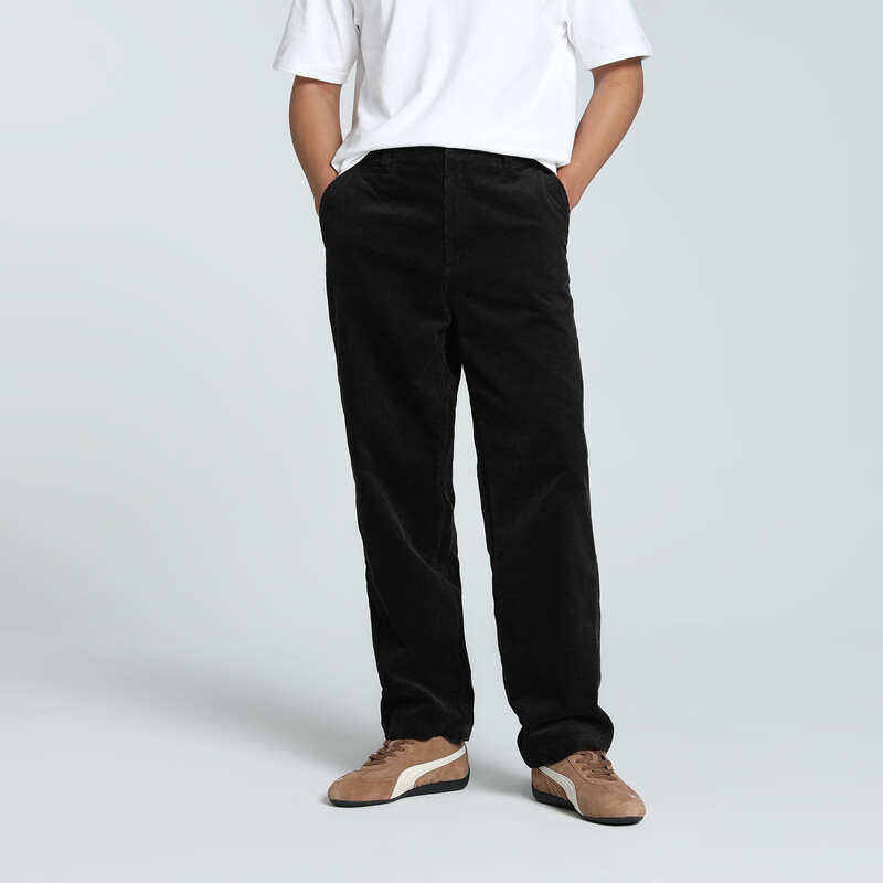 

Men's PUMA MMQ Corduroy Relaxed Fit Pants