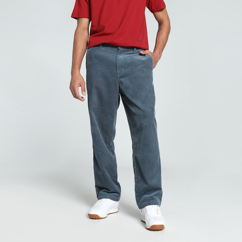 

Men's PUMA MMQ Corduroy Relaxed Fit Pants