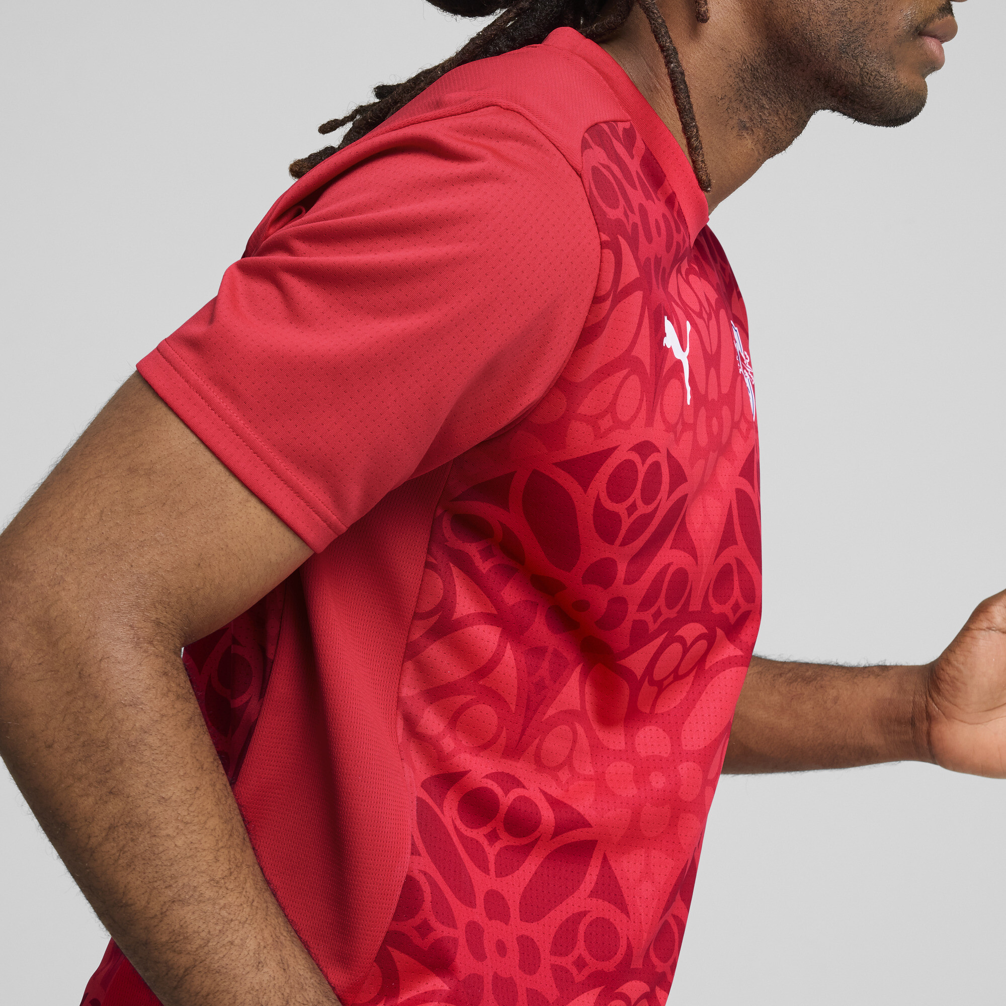 PUMA RB Leipzig pre-match shirt met korte mouwen, Rood