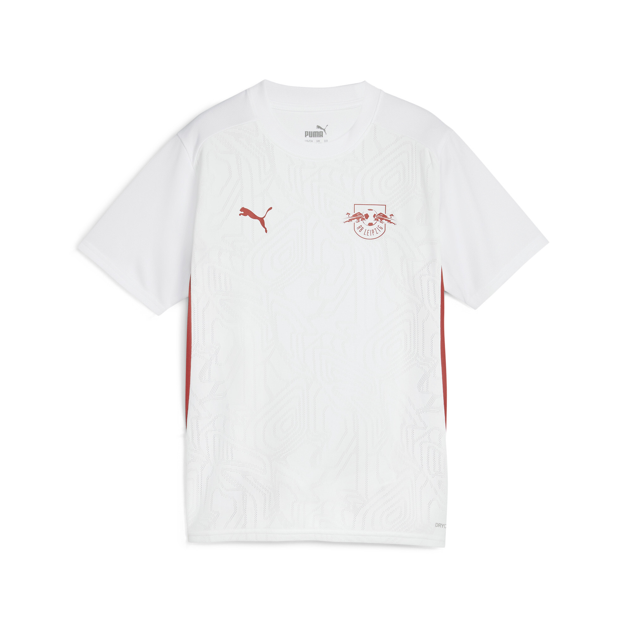 Puma RB Leipzig Trainingstrikot Teenager Für Für Kinder | Mit Plain | White/Club Red | Größe: 7-8Y