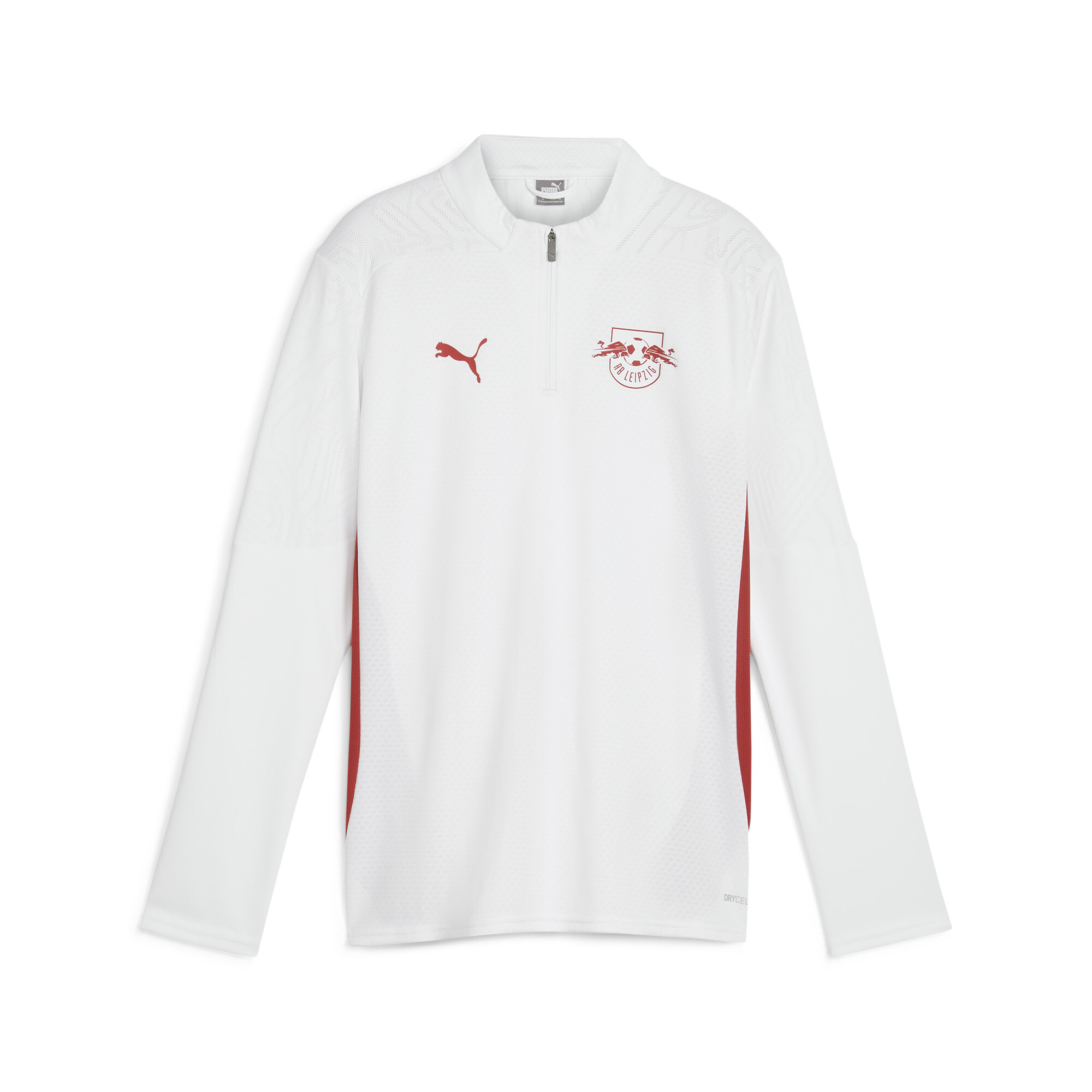 Puma RB Leipzig Quarter-zip Training Top Youth, White, Size 15-16Y, Clothing