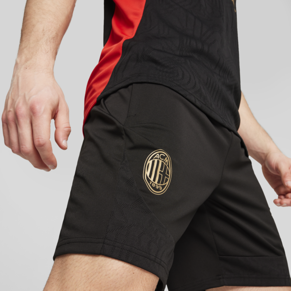 Shorts de entrenamiento AC Milan para hombre, PUMA Black-For All Time Red, large-ARG
