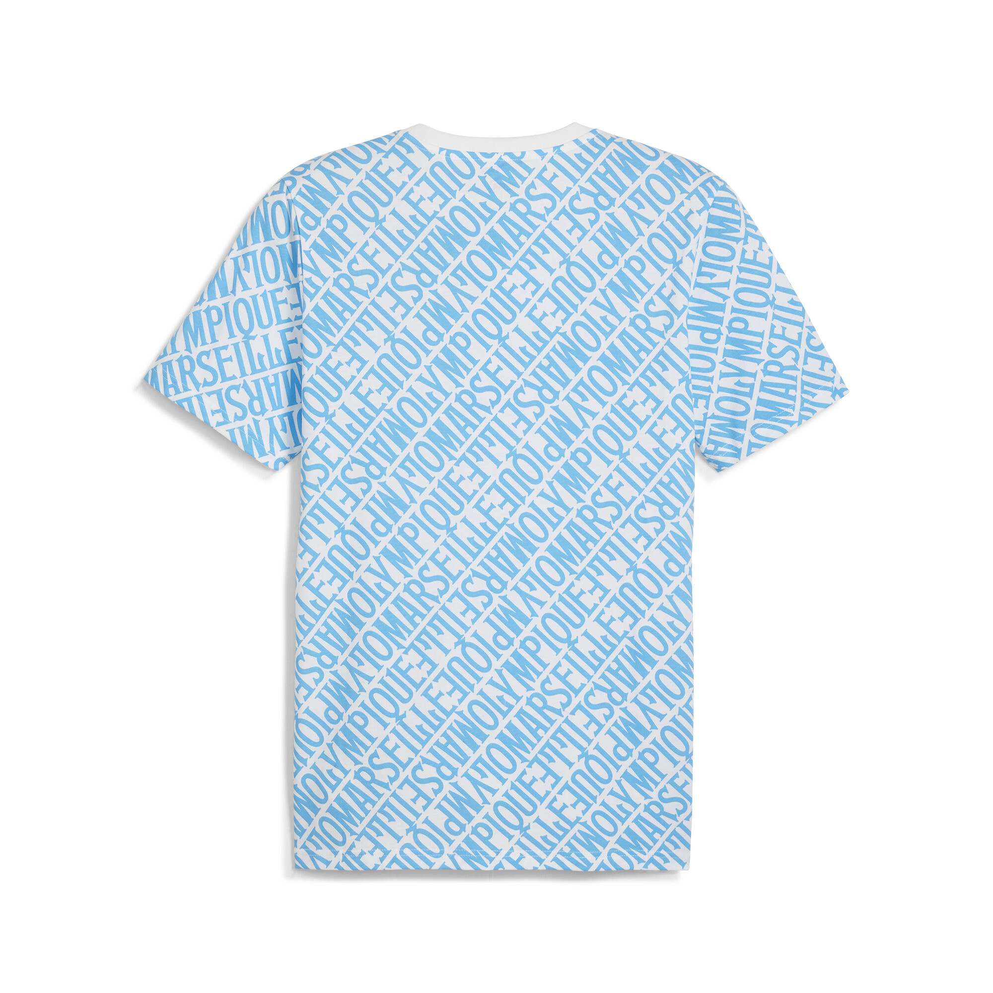 Olympique de Marseille ftblCulture T-shirt voor Heren, Blauw, Maat S | PUMA