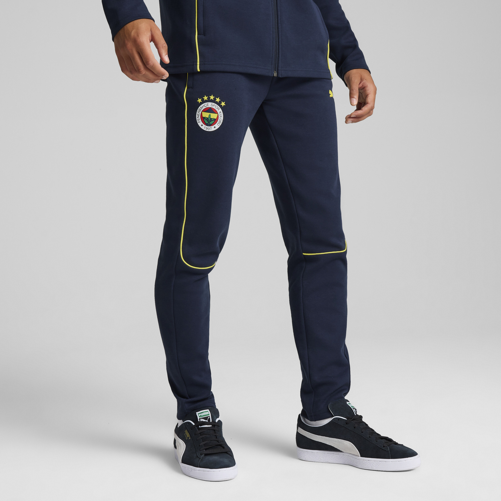 Men's Puma Fenerbahçe SK Casuals Pants, Blue, Size XS, Sport