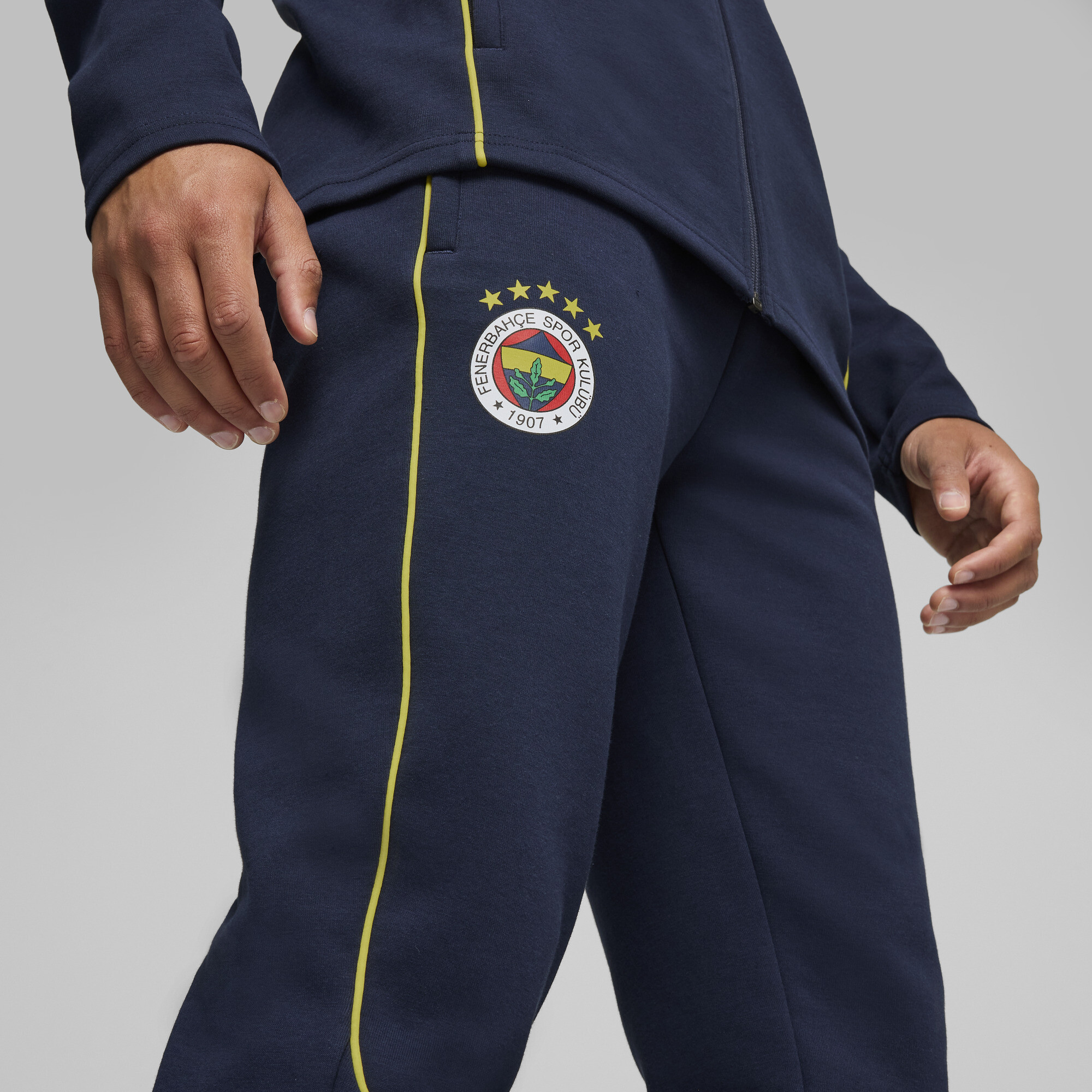 Men's Puma Fenerbahçe SK Casuals Pants, Blue, Size XS, Sport