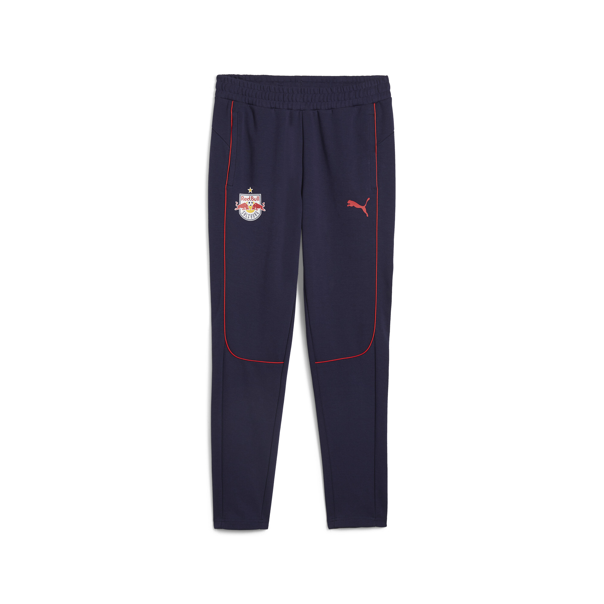 Puma FC Red Bull Salzburg Casuals Hose Herren | Mit Other Pattern | Navy/Red | Größe: S