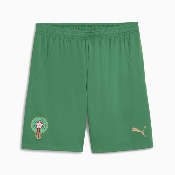 Shorts Marruecos 2025 para hombre, Archive Green-PUMA Red, large-ARG