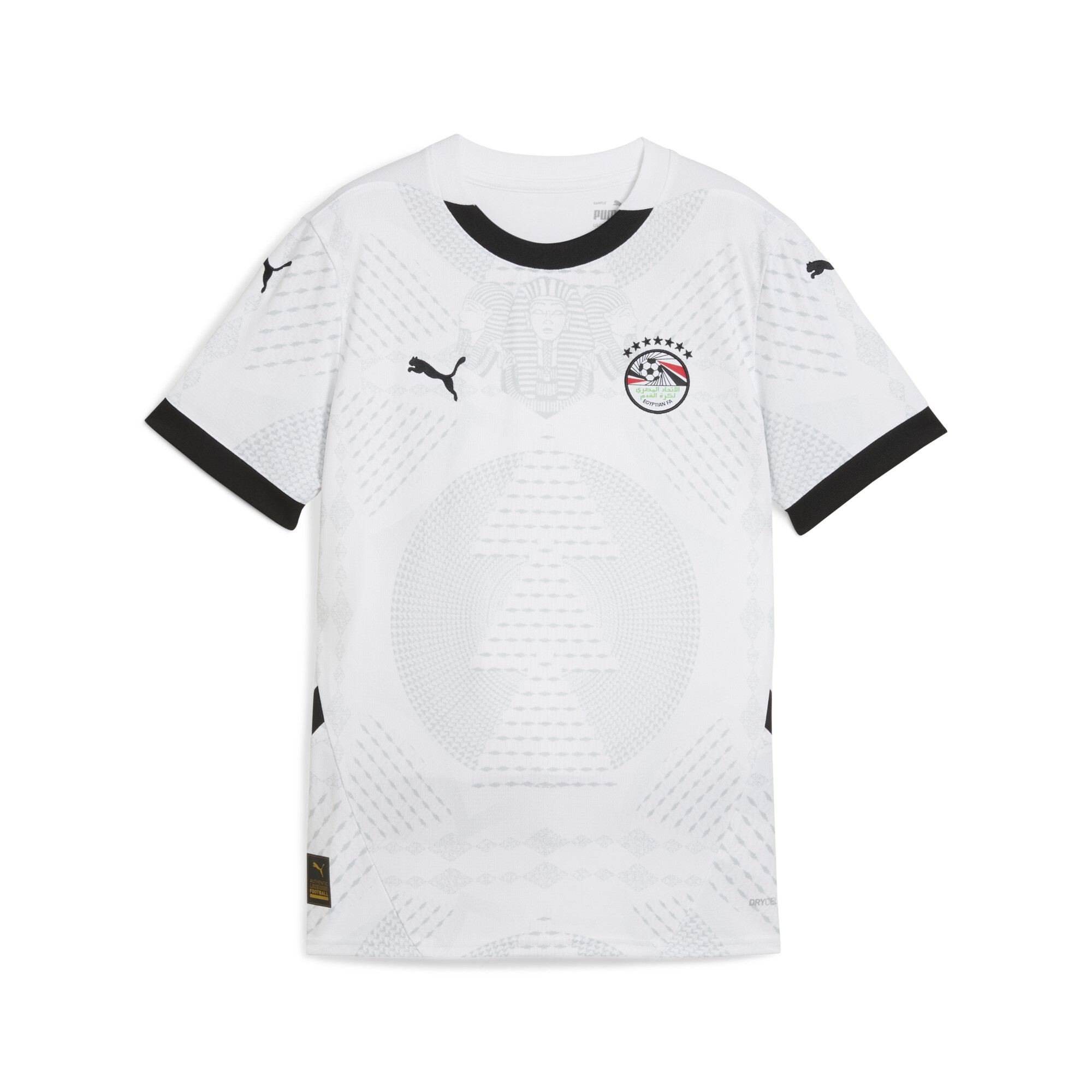 PUMA Egypte 2025 uitshirt, Wit, Maat 9-10Y thumbnail 4