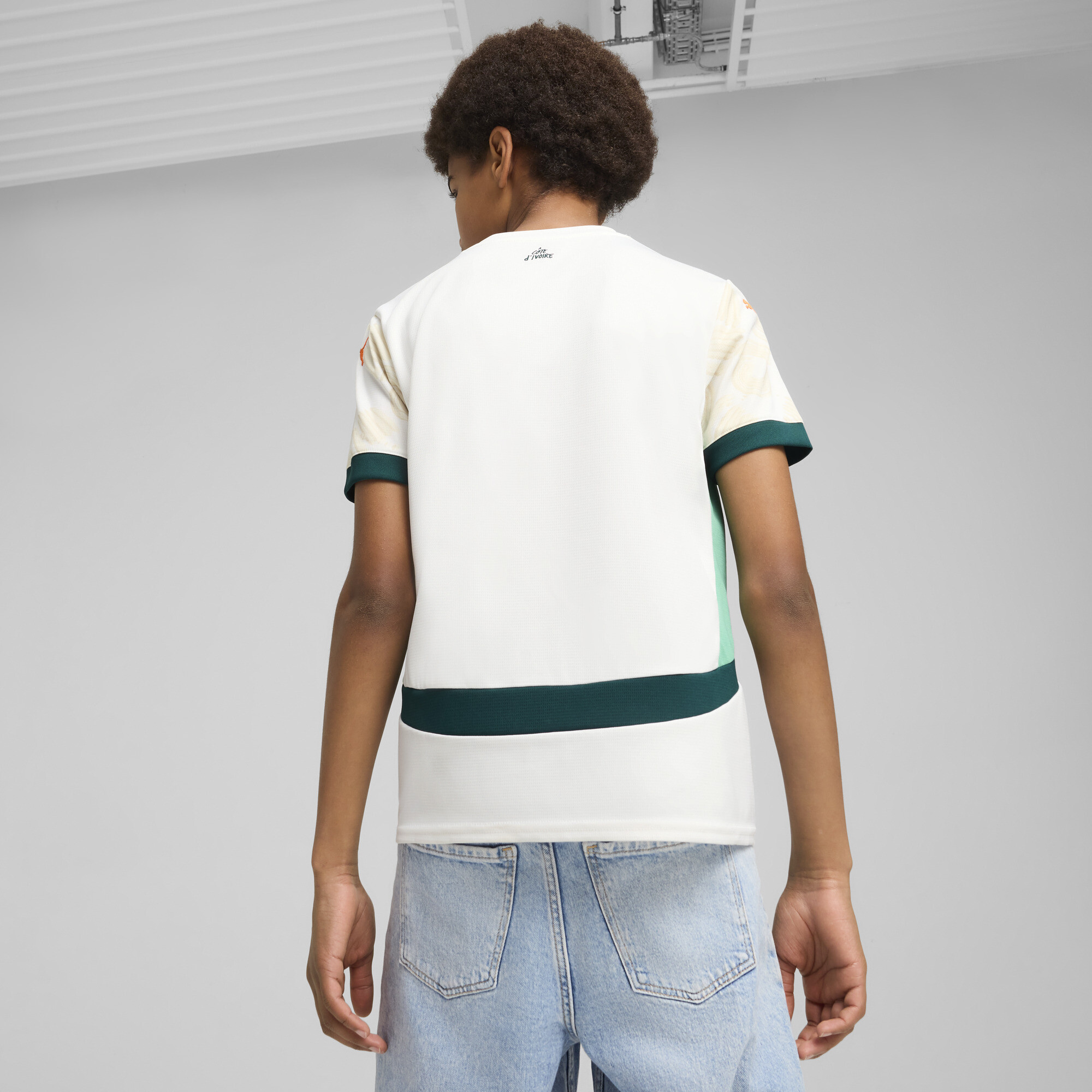 Maillot Côte D’Ivoire 2025 Extérieur Enfant Et Adolescent