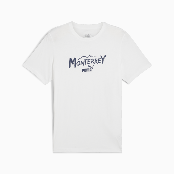 C.F. Monterrey ftblCULTURE Tee Men, PUMA White-Persian Blue, large-MEX
