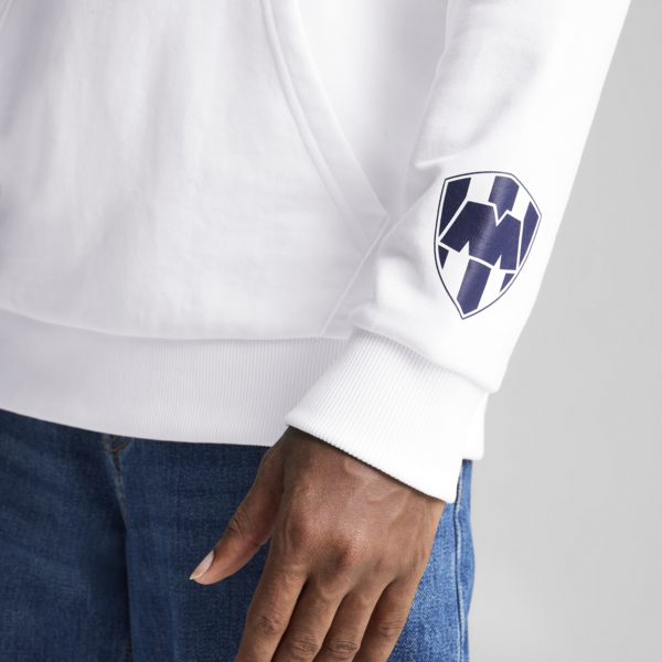 C.F. Monterrey ftblCULTURE Hoodie Men, PUMA White-Persian Blue, large-MEX