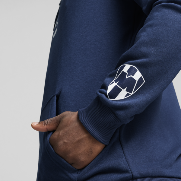 C.F. Monterrey ftblCULTURE Hoodie Men, Persian Blue-PUMA White, large-MEX