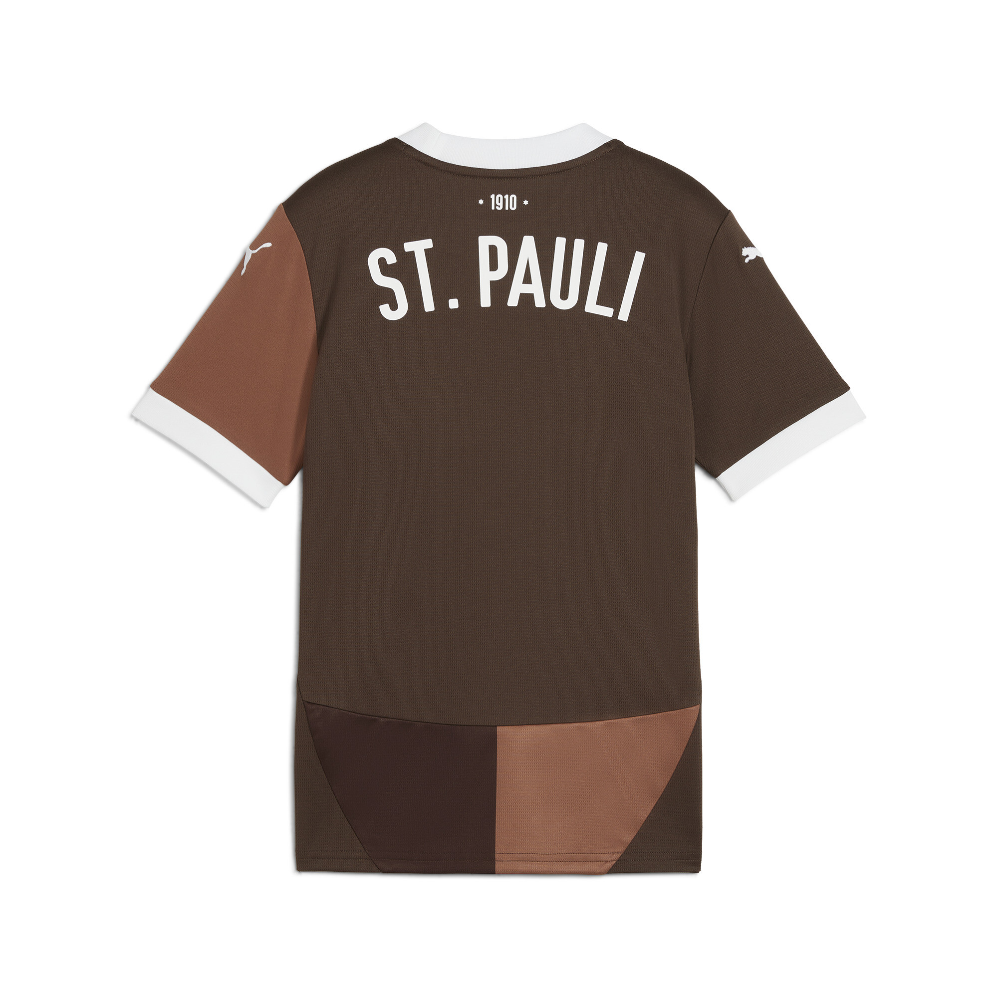 Puma FC St. Pauli 24/25 Home Jersey Youth, Brown, Size 0-1M, Clothing