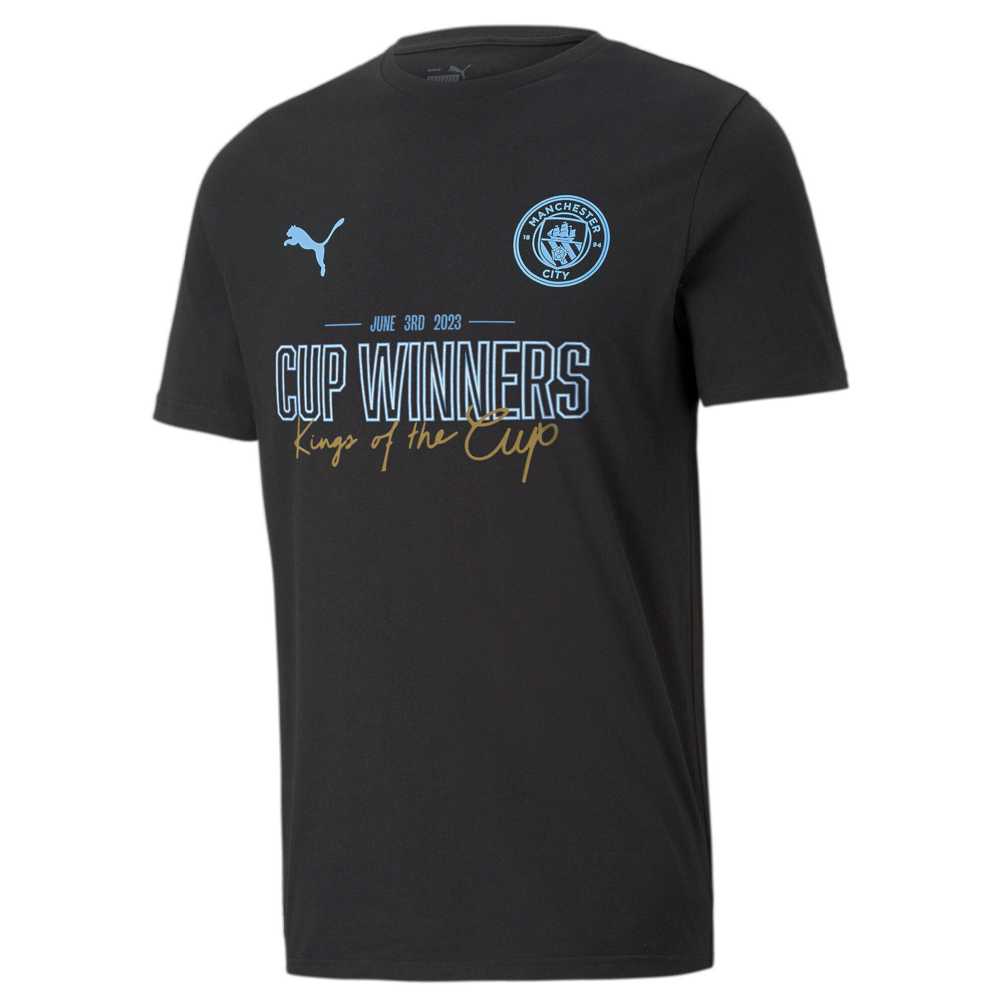 Manchester City 22/23 Domestic Cup Champions Tee Manchester City PUMA