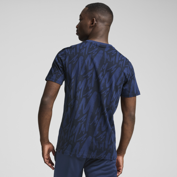 C.F. Monterrey ftblCULTURE All-Over Print Tee Men, Persian Blue-PUMA White, large-MEX