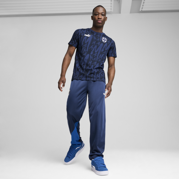 C.F. Monterrey ftblCULTURE All-Over Print Tee Men, Persian Blue-PUMA White, large-MEX