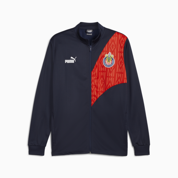 Chamarra Hombre Chivas ftblCULTURE+, PUMA Navy-PUMA Red, large-MEX