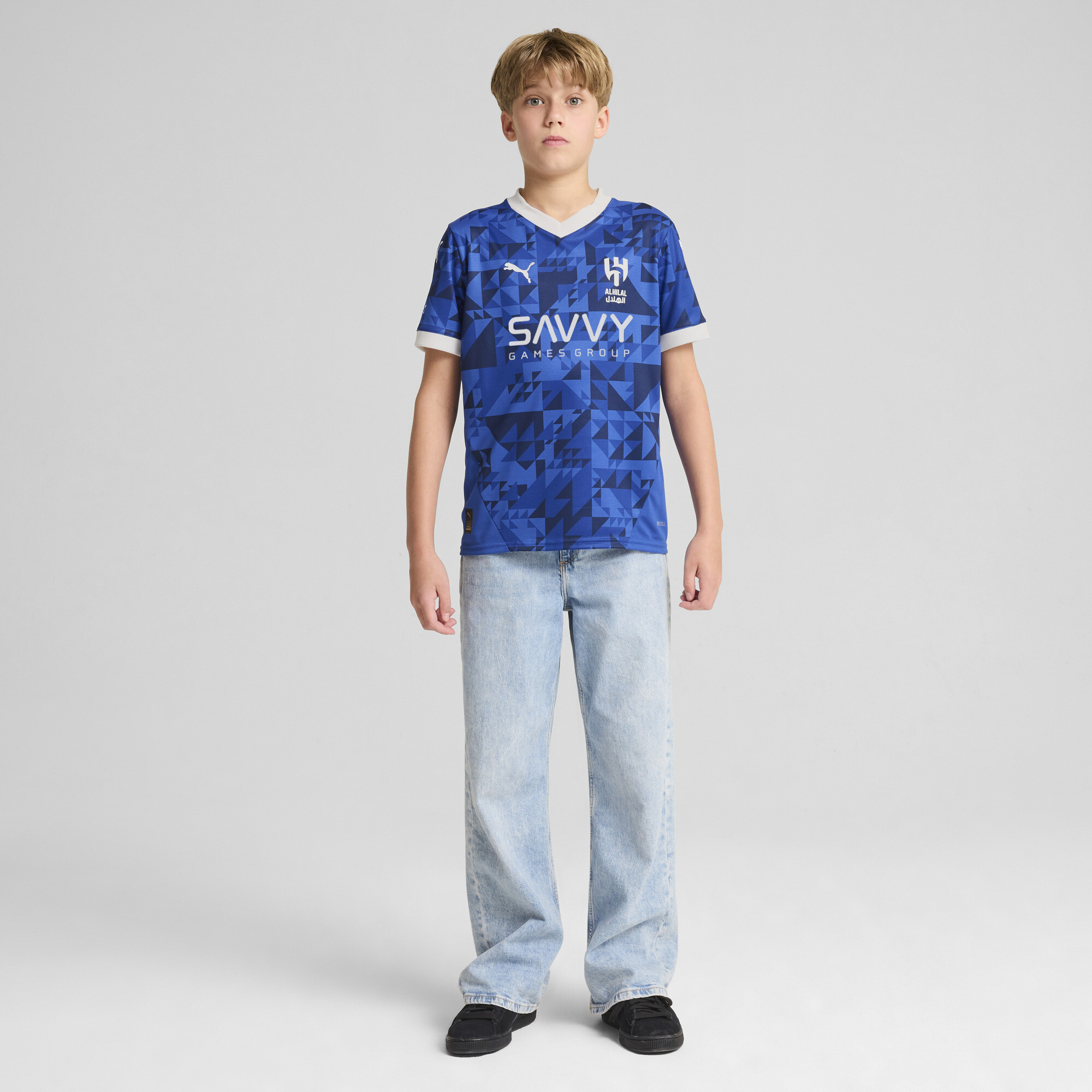 Maillot Home 24/25 Al Hilal Saudi F.C.  Enfant Et Adolescent