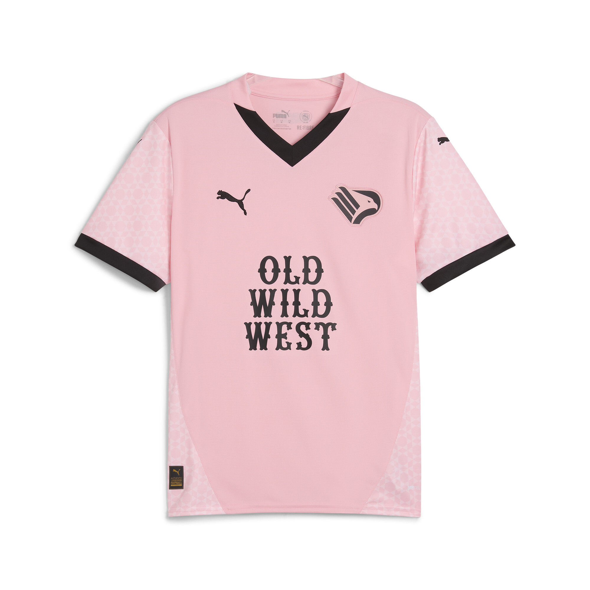 Puma Palermo F.C. 24/25 Heimtrikot Herren | Mit Print | Light Pink/Black | Größe: M