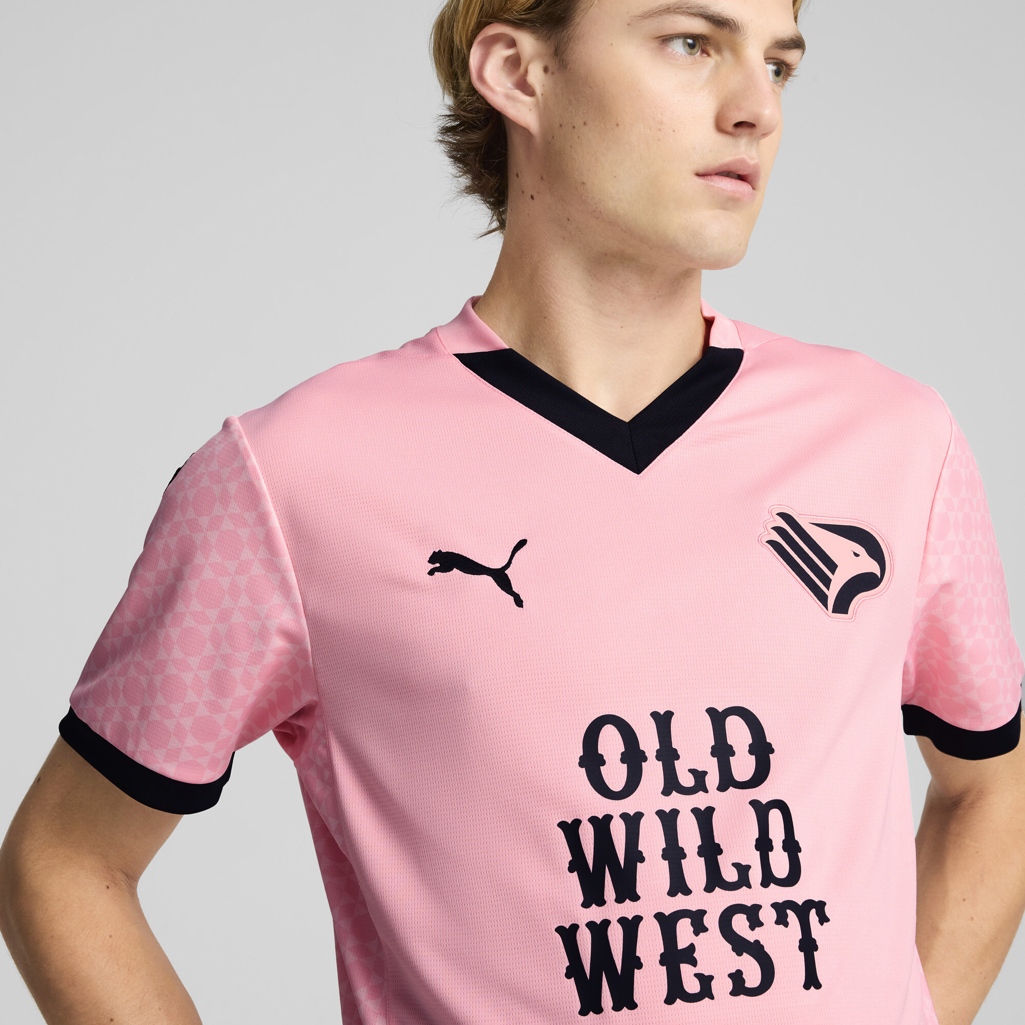 Men's Puma Palermo F.C. 24/25 Home Jersey, Pink, Size XS, Sport