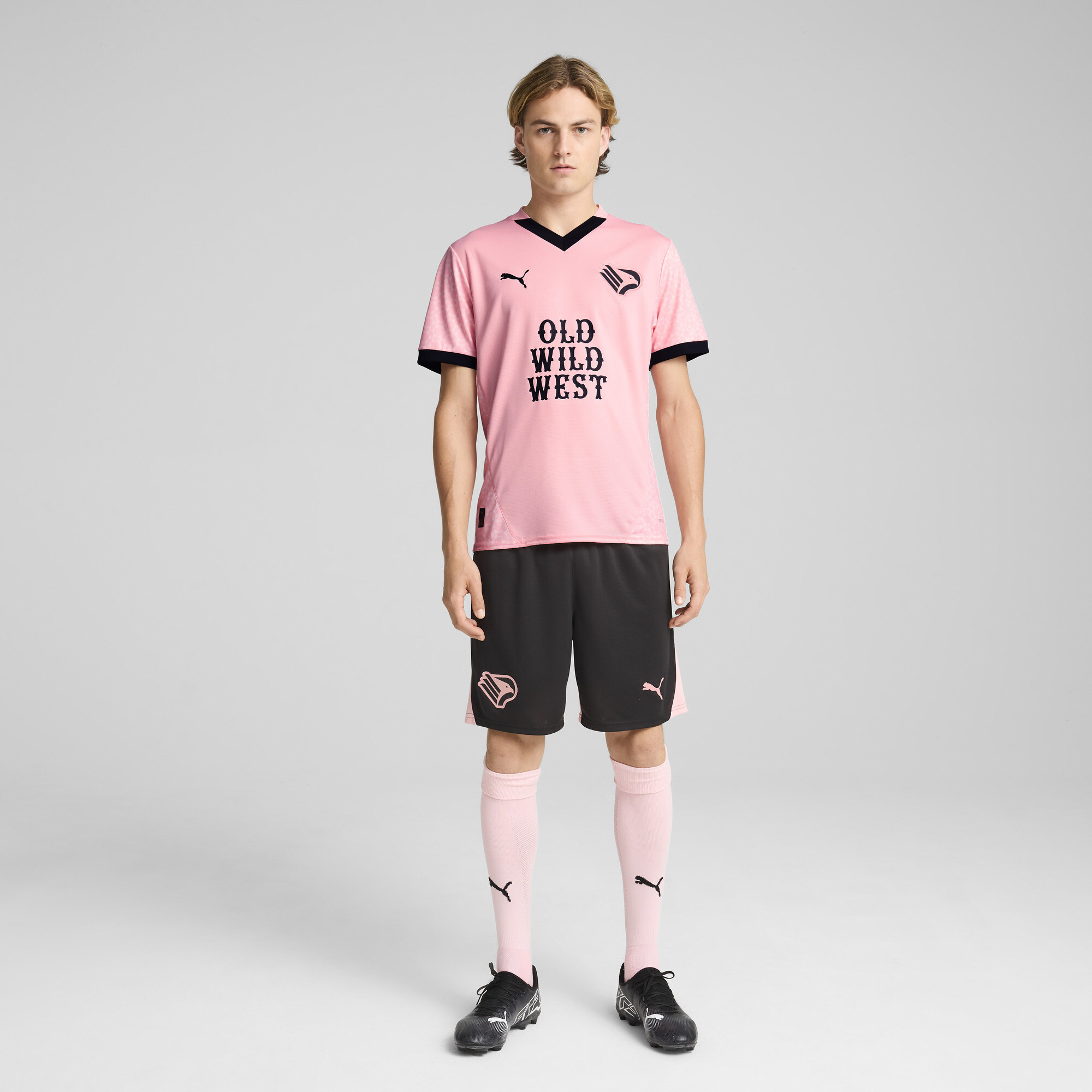 Men's Puma Palermo F.C. 24/25 Home Jersey, Pink, Size XS, Sport