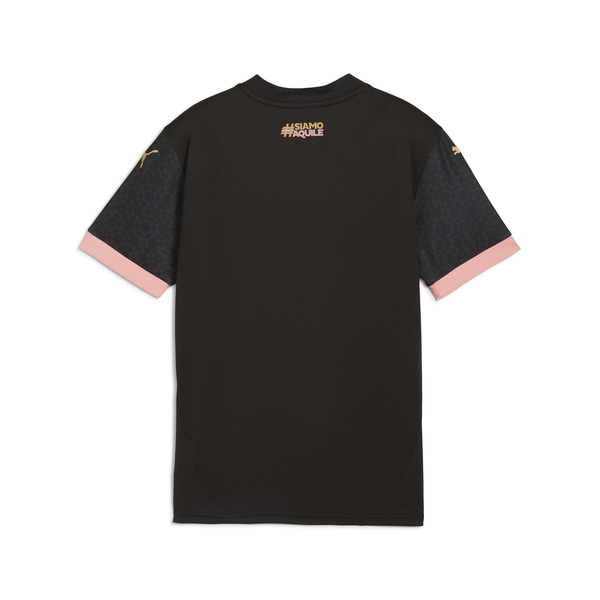 Palermo F.C. 24/25 uitshirt, Zwart/Goud, Maat 7-8Y | PUMA