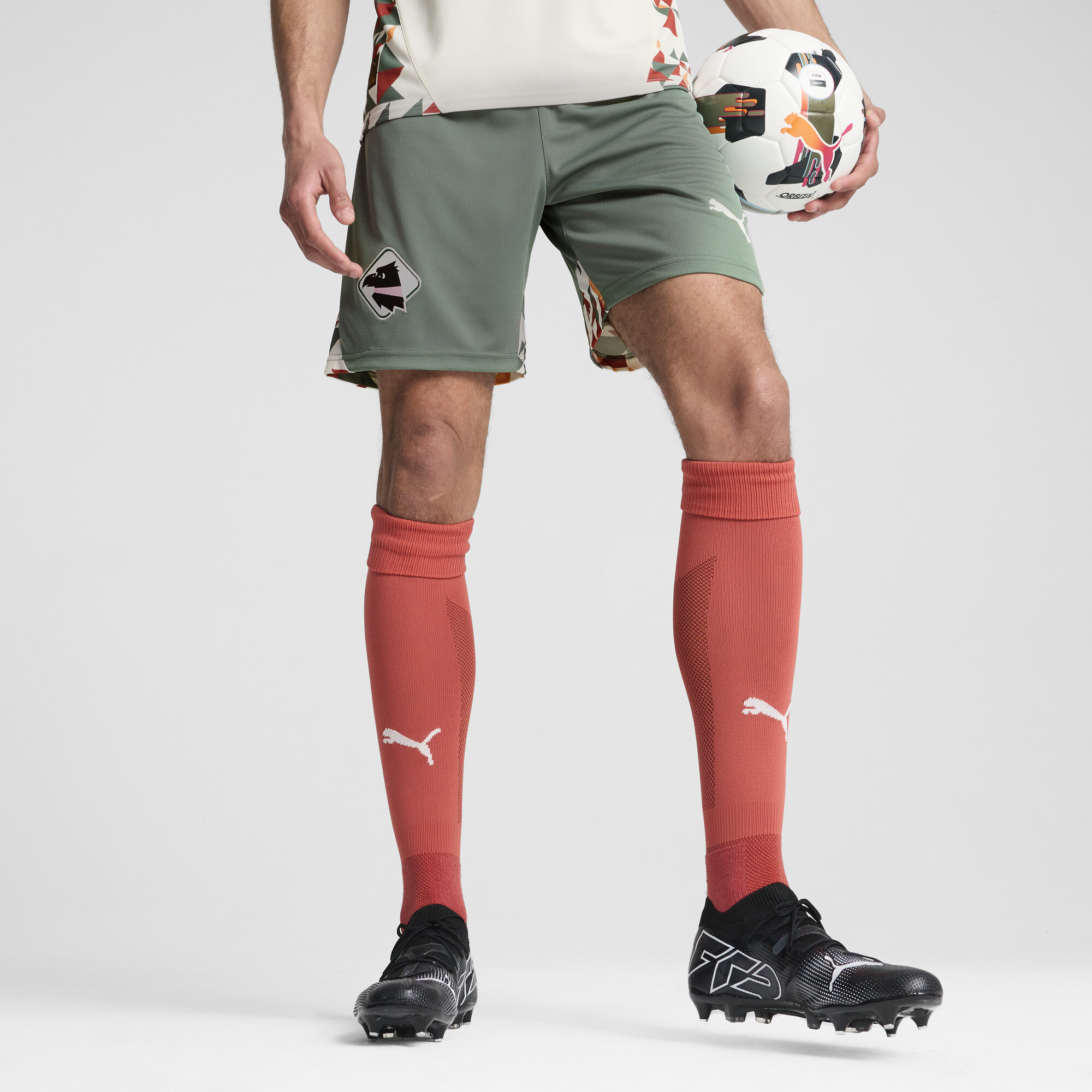 Puma Palermo F.C. 24/25 Ausweichshorts Herren | Mit Plain | Eucalyptus | Größe: XXL