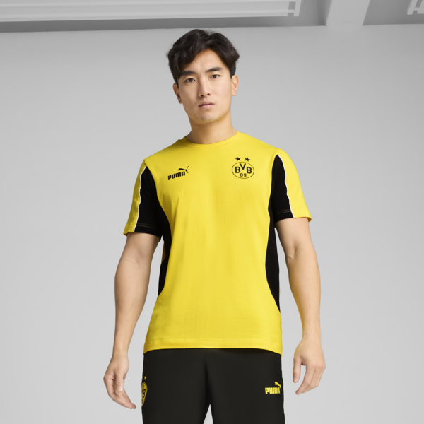 Playera Borussia Dortmund ftblARCHIVE para hombre, Faster Yellow-PUMA Black, large-MEX