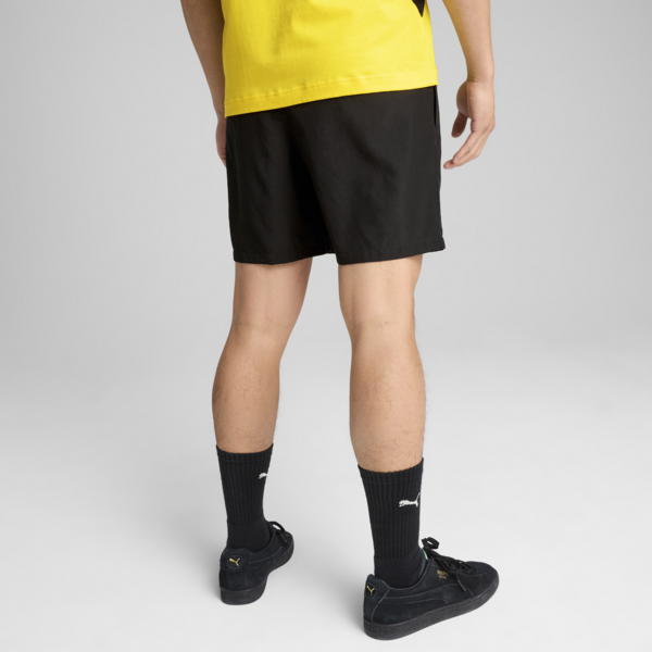 Shorts Borussia Dortmund ftblARCHIVE para hombre, PUMA Black-Faster Yellow, large-MEX