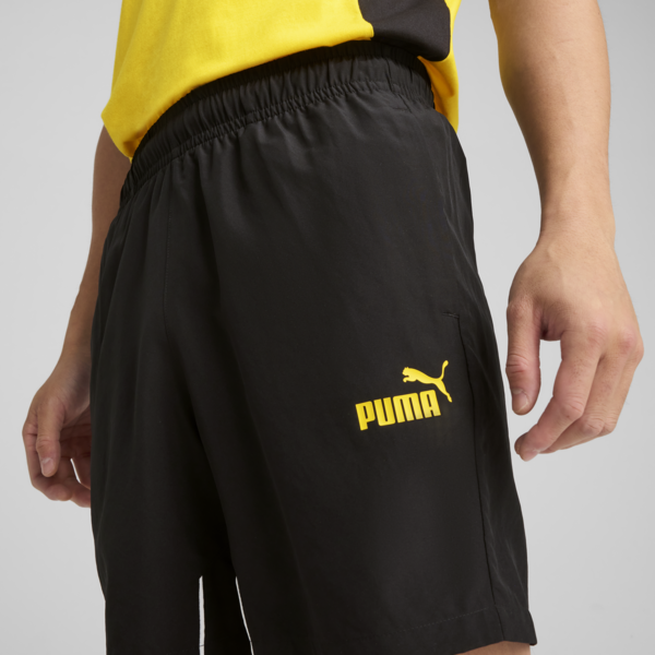 Shorts Borussia Dortmund ftblARCHIVE para hombre, PUMA Black-Faster Yellow, large-MEX