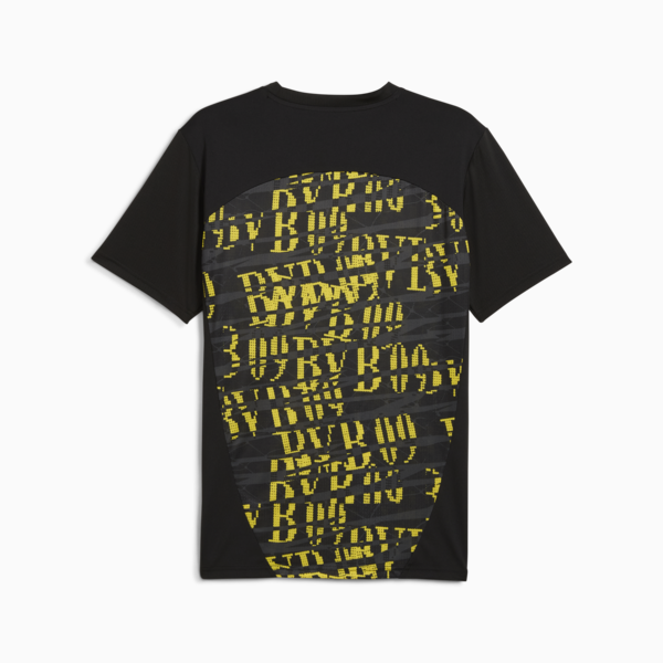 Camiseta pre-partido Borussia Dortmund 24/25 para hombre, PUMA Black-Faster Yellow, large-ARG