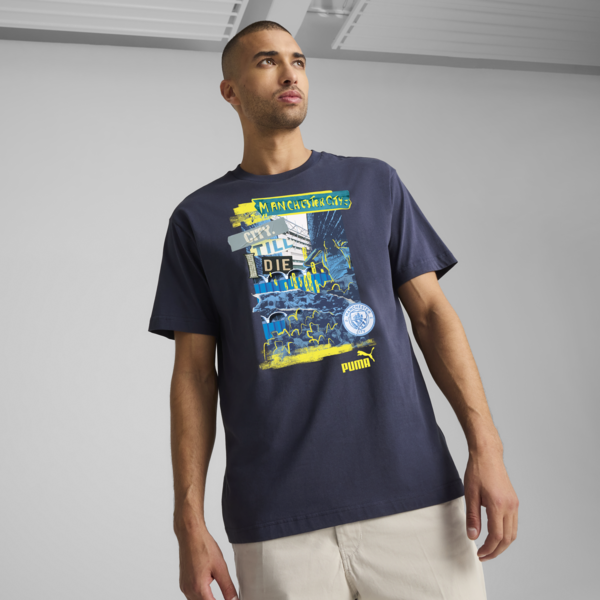 Camiseta Manchester City ftblNRGY+ para hombre, PUMA Navy, large-ARG