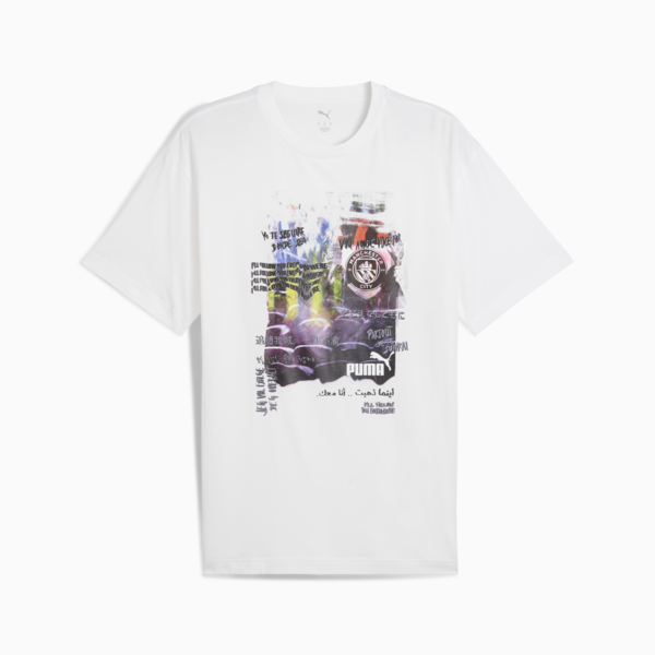 Camiseta Manchester City ftblNRGY+ para hombre, PUMA White, large-ARG