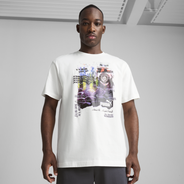 Camiseta Manchester City ftblNRGY+ para hombre, PUMA White, large-ARG