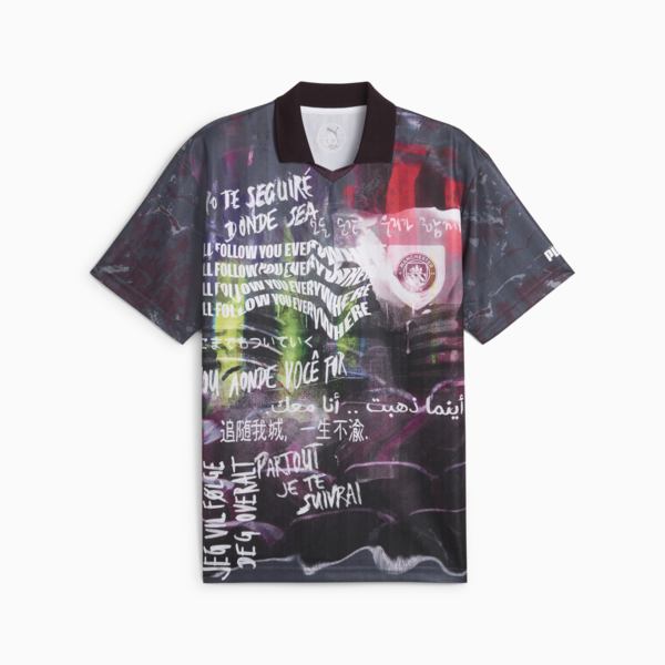 Playera Manchester City ftblNRGY + Retro para hombre, Dark Rosette-Galactic Gray, large-MEX
