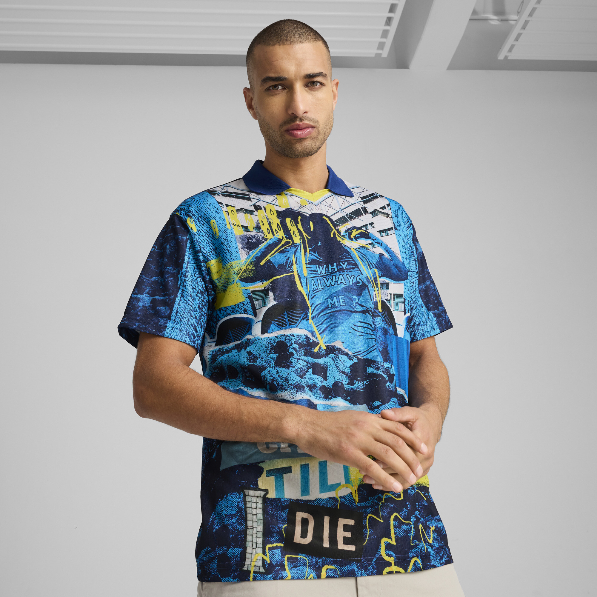 Manchester City ftblNRGY+ Retro Jersey Men | Team Jerseys | PUMA