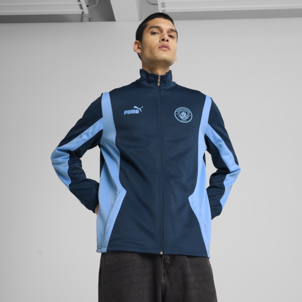 Campera Manchester City ftblNRGY+ para hombre, Marine Blue-Blazing Blue, large-ARG