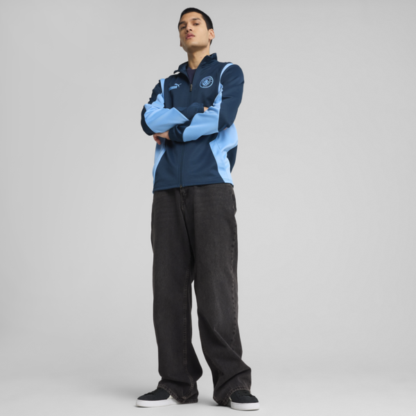 Campera Manchester City ftblNRGY+ para hombre, Marine Blue-Blazing Blue, large-ARG