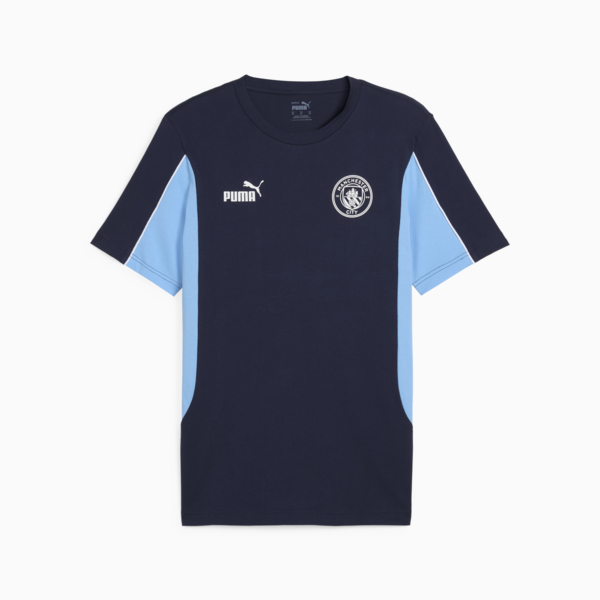 Playera Manchester City ftblARCHIVE para hombre, PUMA Navy-Team Light Blue, large-MEX