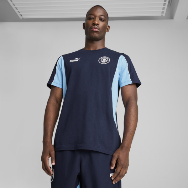 Playera Manchester City ftblARCHIVE para hombre, PUMA Navy-Team Light Blue, large-MEX