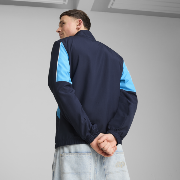 Chamarra Manchester City ftblARCHIVE para hombre, PUMA Navy-Team Light Blue, large-MEX