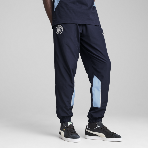 Pants Manchester City ftblARCHIVE para hombre, PUMA Navy-Team Light Blue, large-MEX