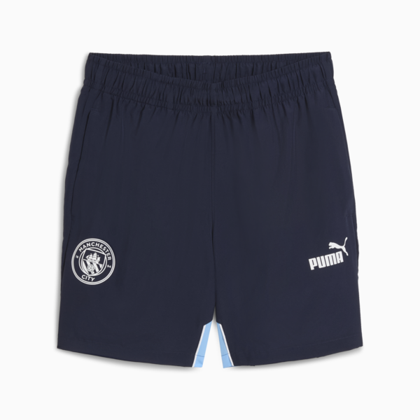 Manchester City ftblARCHIVE Shorts Men, PUMA Navy-Team Light Blue, large-MEX